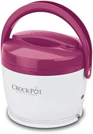 Crock-Pot Lunch Crock Portable Food Warmer 20oz – Pink Edition-T7UW