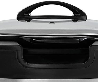 Crock-Pot Thermoshield 6 Quart Slow Cooker with Carry Handles Edition-J0HR
