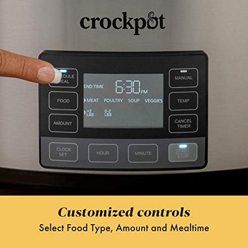 Crock-Pot MyTime 6 Quart Programmable Slow Cooker Edition-PCID