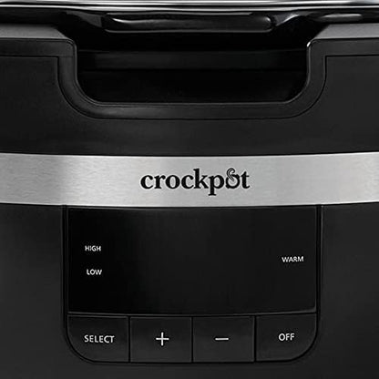Crock-Pot Thermoshield 6 Quart Slow Cooker with Carry Handles Edition-J0HR