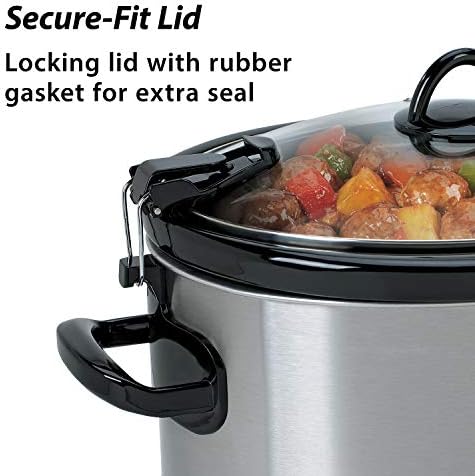 Crock-Pot Cook & Carry 6 Quart Portable Slow Cooker Edition-DL6I