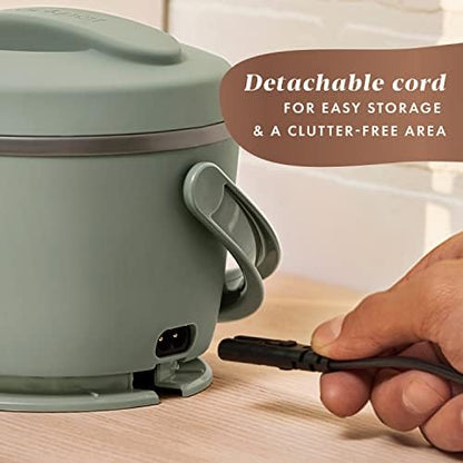Crock-Pot Portable Electric Lunch Box Food Warmer – Green Edition-33E4