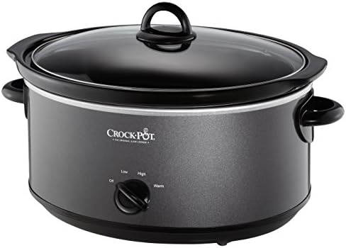 Crock-Pot 7 Quart Slow Cooker – Charcoal Edition-MOOJ