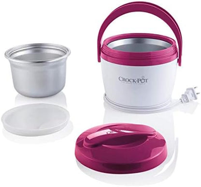 Crock-Pot Lunch Crock Portable Food Warmer 20oz – Pink Edition-T7UW