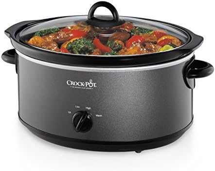 Crock-Pot 7 Quart Slow Cooker – Charcoal Edition-MOOJ