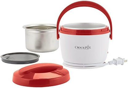 Crock-Pot Portable Lunch Food Warmer – Red Edition-3EBM