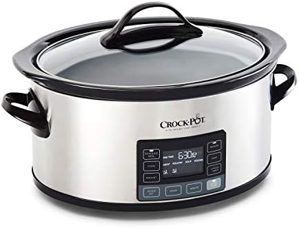 Crock-Pot MyTime 6 Quart Programmable Slow Cooker Edition-PCID