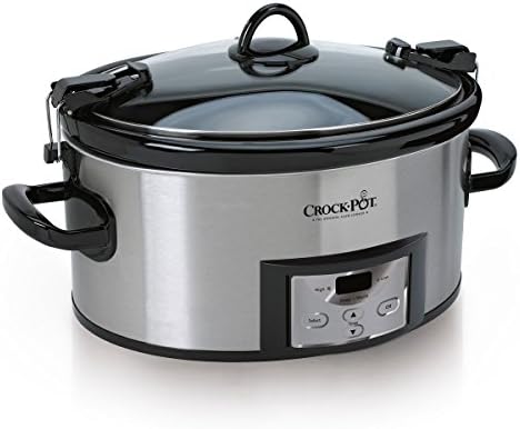 Crock-Pot Cook & Carry 6 Quart Programmable Slow Cooker Edition-S5HP