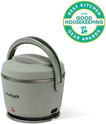 Crock-Pot Portable Electric Lunch Box Food Warmer – Green Edition-33E4