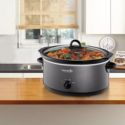 Crock-Pot 7 Quart Slow Cooker – Charcoal Edition-MOOJ