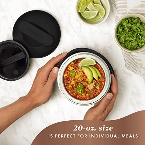 Crock-Pot Electric Lunch Box Food Warmer 20oz – Black Edition-2WZA