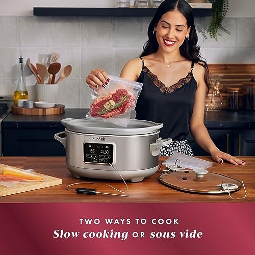Crock-Pot 7 Quart Programmable Cook & Carry Slow Cooker Edition-8J3A