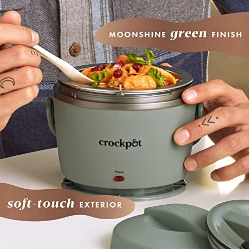 Crock-Pot Portable Electric Lunch Box Food Warmer – Green Edition-33E4