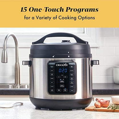 Crock-Pot 8 Quart Express Crock Multi-Use Pressure Cooker Edition-3I0P