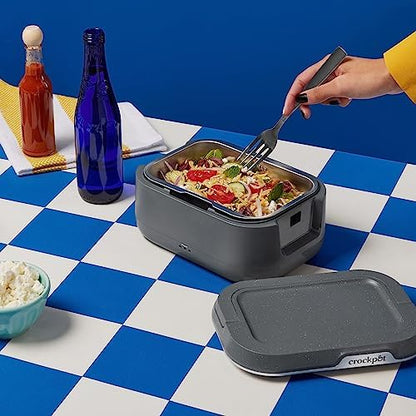 Crock-Pot Portable Electric Lunch Box Food Warmer 28oz Edition-OBFH