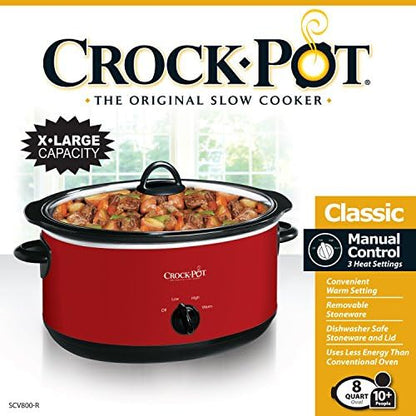 Crock-Pot Express Crock 8 Quart Programmable Slow Cooker Edition-JXNZ