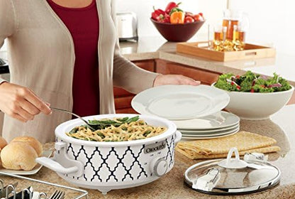 Crock-Pot 2.5 Quart Compact Casserole Slow Cooker Edition-YLXA