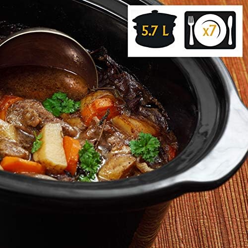 Crock-Pot Cook & Carry 6 Quart Portable Slow Cooker Edition-DL6I