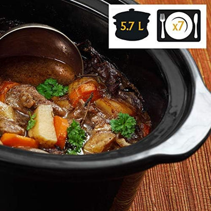 Crock-Pot Cook & Carry 6 Quart Portable Slow Cooker Edition-DL6I