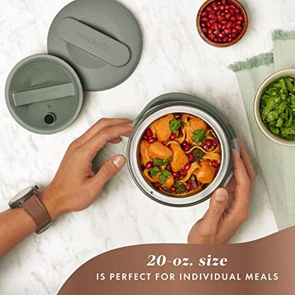 Crock-Pot Portable Electric Lunch Box Food Warmer – Green Edition-33E4