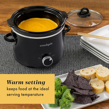 Crock-Pot 2 Quart Mini Slow Cooker – Classic Compact Cooker Edition-86LI